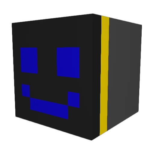 BTPX Minecraft avatar head, 3D render