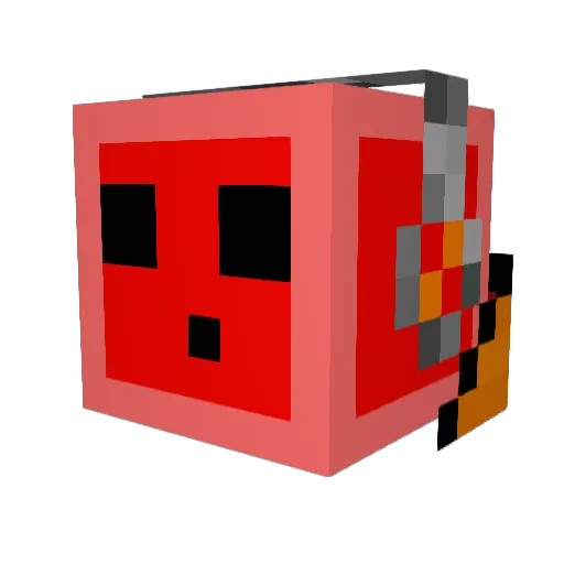 BT_DAWG Minecraft avatar head, 3D render