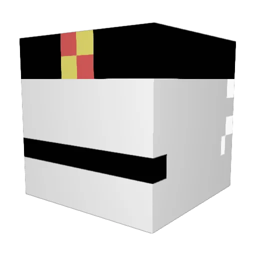 BTechWill_ Minecraft avatar head, 3D render