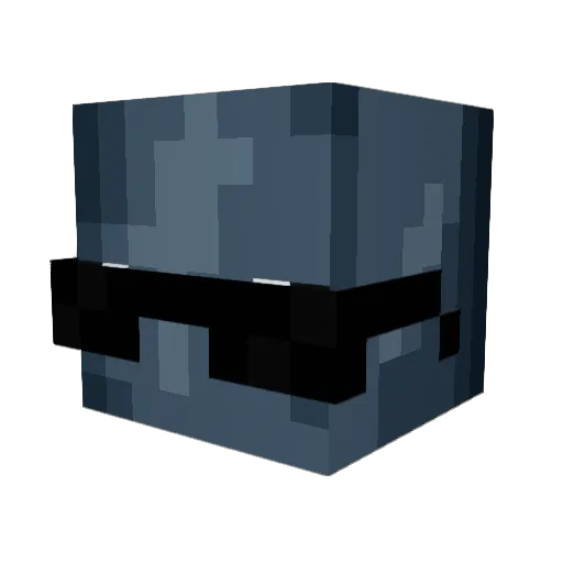 BU1LD3RJ03 Minecraft avatar head, 3D render