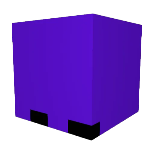 BUDDERS231 Minecraft avatar head, 3D render