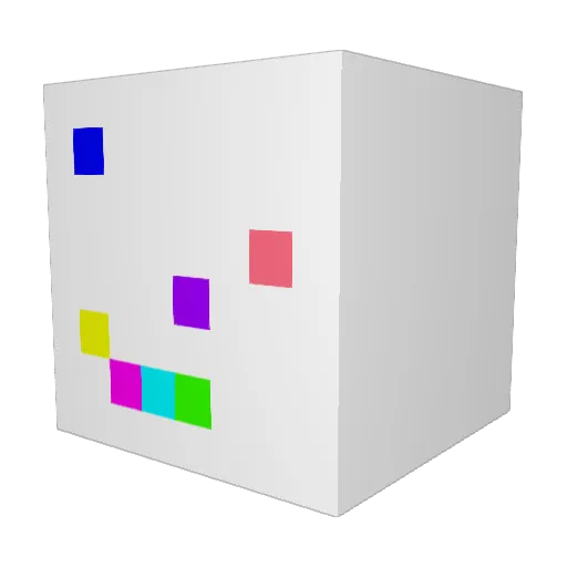 BULLYHUNTER_165 Minecraft avatar head, 3D render