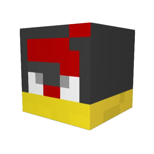 BUMBUM_G Minecraft avatar head, 3D render