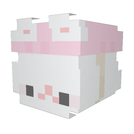 BUNN37 Minecraft avatar head, 3D render