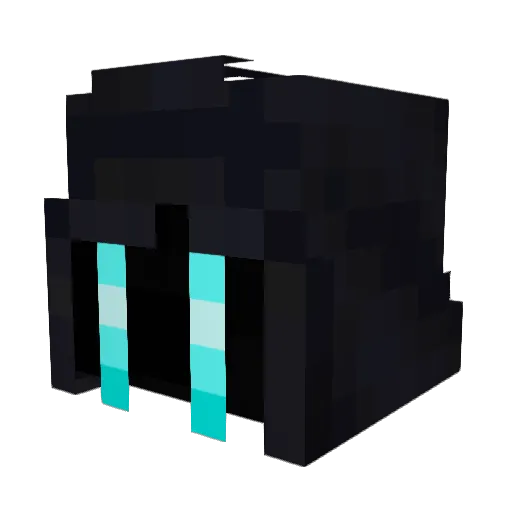 BUTTERFROG64 Minecraft avatar head, 3D render