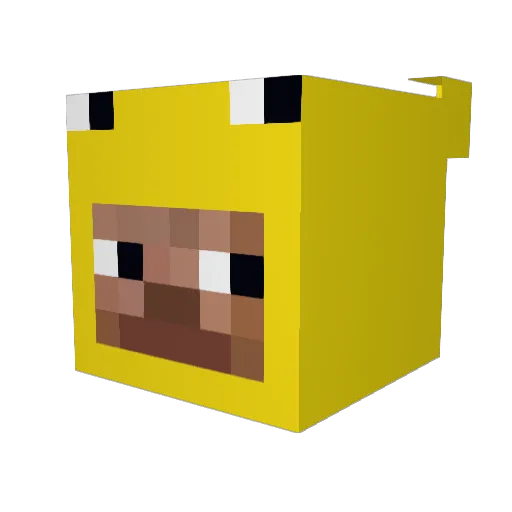 BVBAlex9 Minecraft avatar head, 3D render