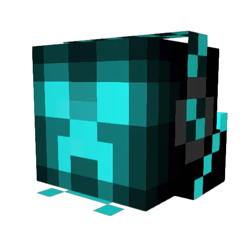 BWelte1 Minecraft avatar head, 3D render
