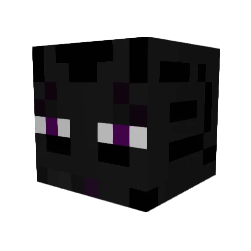 BXDOIS Minecraft avatar head, 3D render