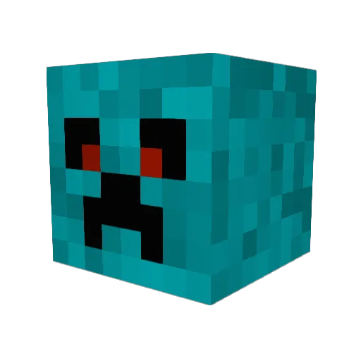 B_Dawg_45 Minecraft avatar head, 3D render