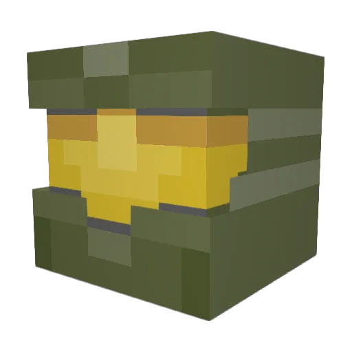 B_Dog58 Minecraft avatar head, 3D render