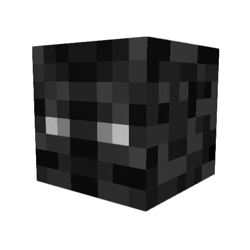 B_Jones Minecraft avatar head, 3D render