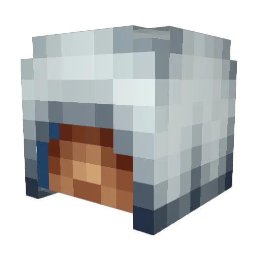 B_O_S_S_10 Minecraft avatar head, 3D render