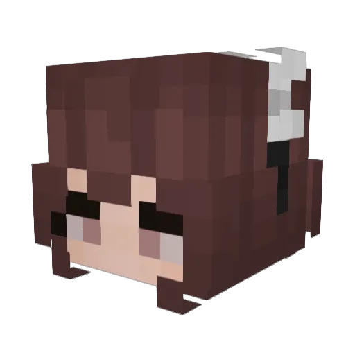 B_RSKongYing Minecraft avatar head, 3D render