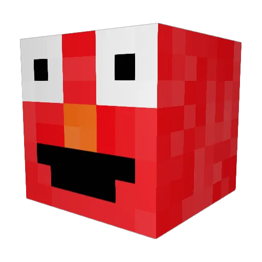 BaDDizZ_ Minecraft avatar head, 3D render