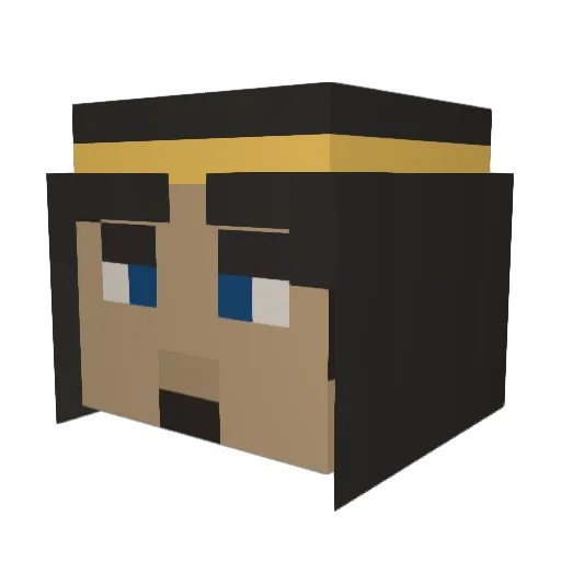 Baal_Kazar Minecraft avatar head, 3D render