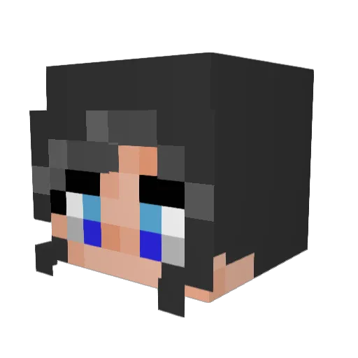 Baals_Revenge Minecraft avatar head, 3D render