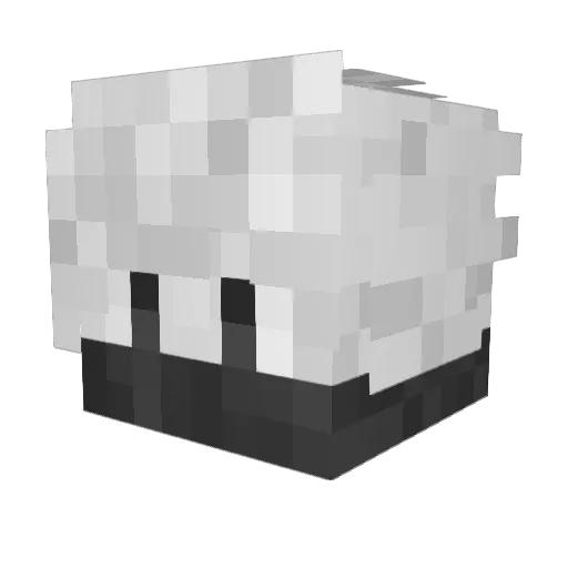 Baatman_PvP Minecraft avatar head, 3D render