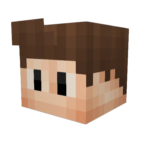 Baatzi96 Minecraft avatar head, 3D render