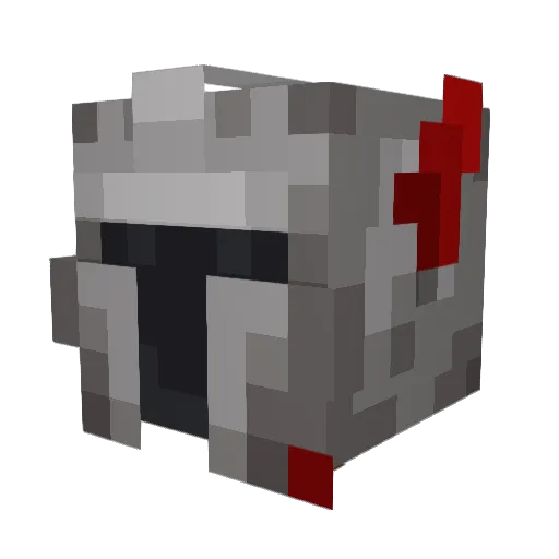 BabaDime Minecraft avatar head, 3D render