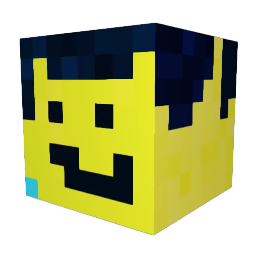 BabanOlacakAdam Minecraft avatar head, 3D render