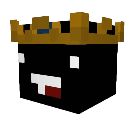 Babaro99 Minecraft avatar head, 3D render