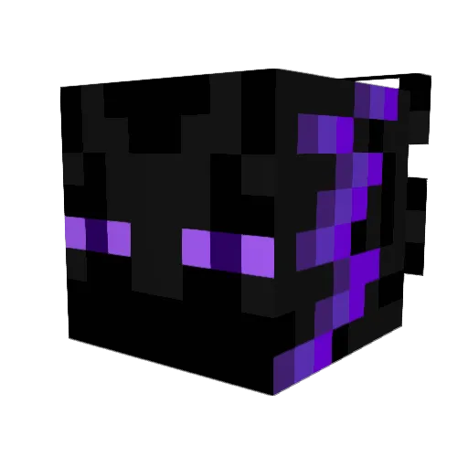 Babbar Minecraft avatar head, 3D render