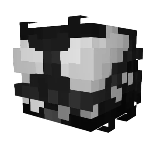Babelo03 Minecraft avatar head, 3D render