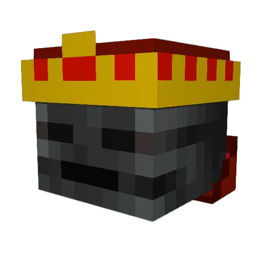 Babenberger Minecraft avatar head, 3D render