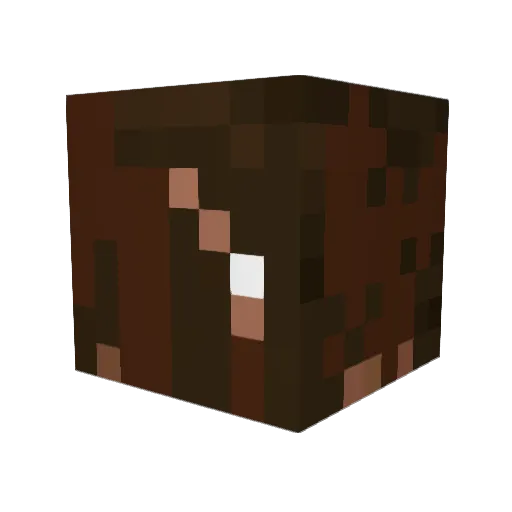 BabisIII Minecraft avatar head, 3D render