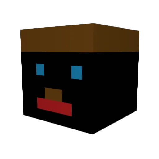 Babo5356 Minecraft avatar head, 3D render