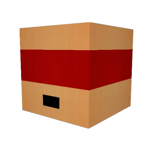 BabooN6 Minecraft avatar head, 3D render