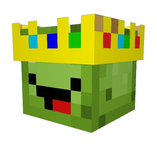 BabyAppa42 Minecraft avatar head, 3D render