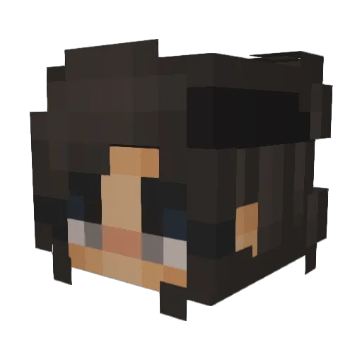 BabyBabyBabyOh Minecraft avatar head, 3D render