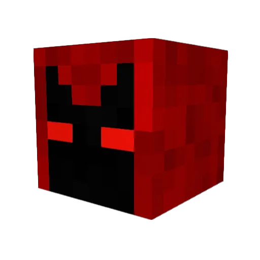 BabyBanane_2 Minecraft avatar head, 3D render