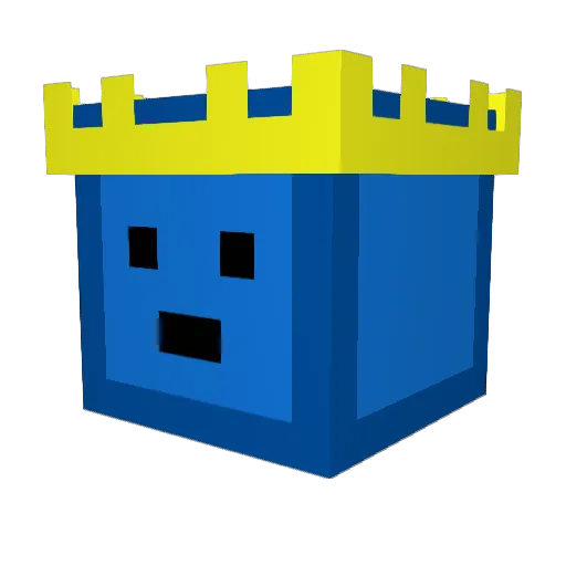 BabyCarrots123 Minecraft avatar head, 3D render