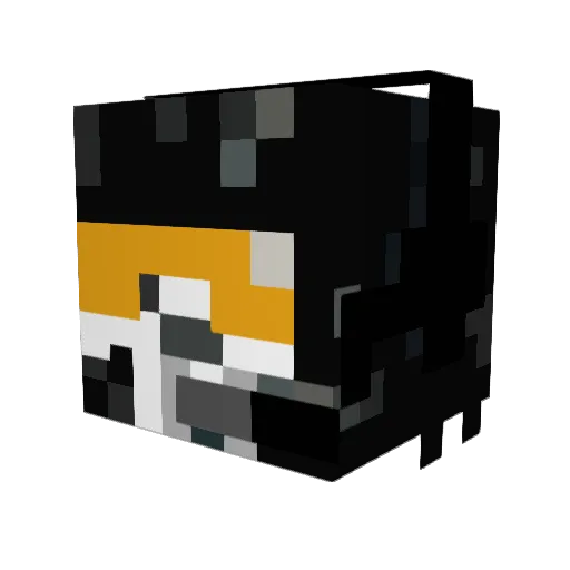 BabyDaddyD Minecraft avatar head, 3D render