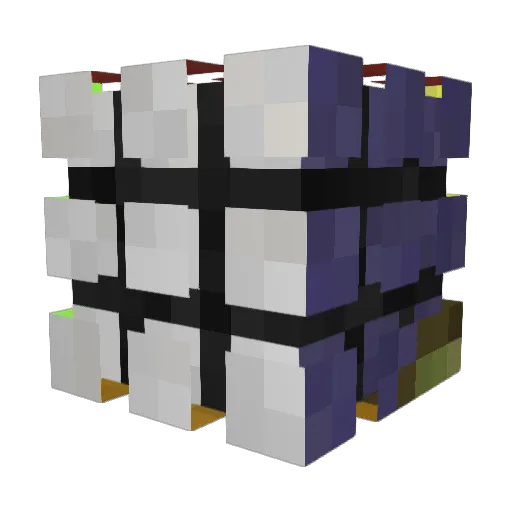 BabyDoozy Minecraft avatar head, 3D render