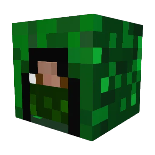 BabyFaceKill3r Minecraft avatar head, 3D render