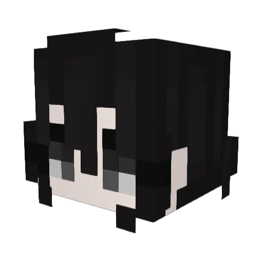 BabyKyra_ Minecraft avatar head, 3D render