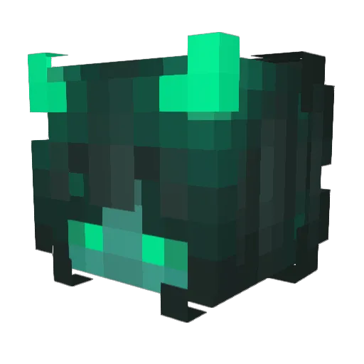 BabyMagnum9 Minecraft avatar head, 3D render