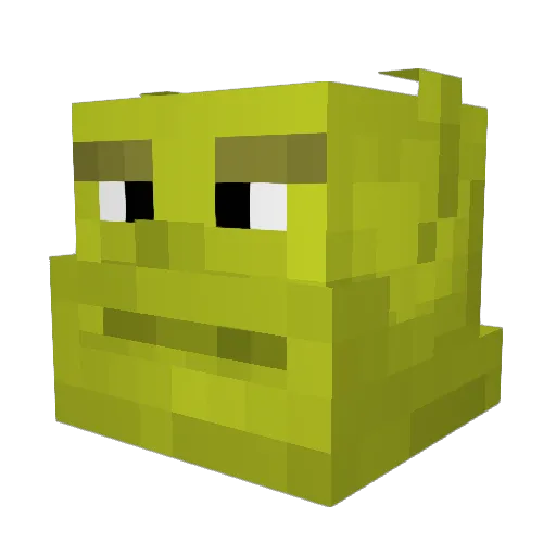 Baby_Brown1 Minecraft avatar head, 3D render