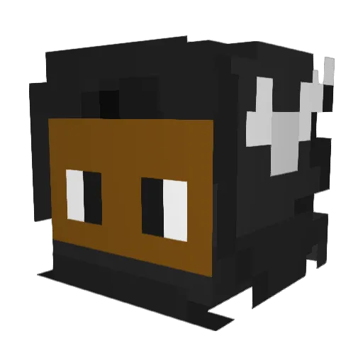 Baby_Ding Minecraft avatar head, 3D render