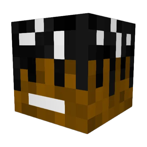 Baby_Draco Minecraft avatar head, 3D render