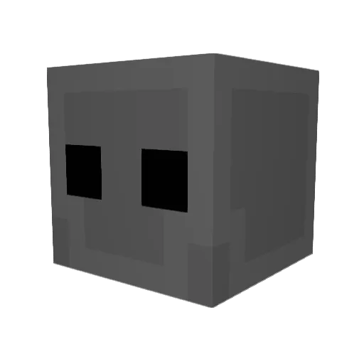 Babycactus10 Minecraft avatar head, 3D render