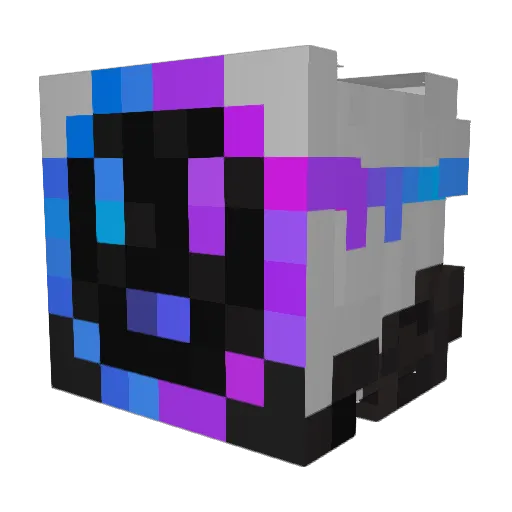 Babyzarth Minecraft avatar head, 3D render