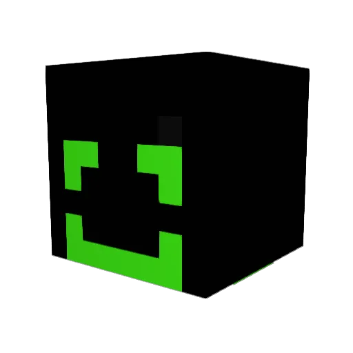 Babz67 Minecraft avatar head, 3D render