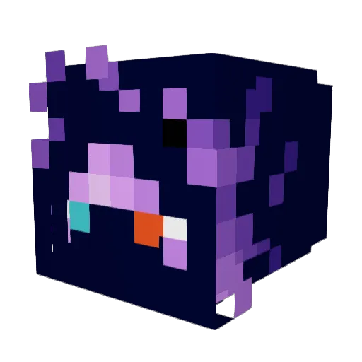 BackForce93 Minecraft avatar head, 3D render