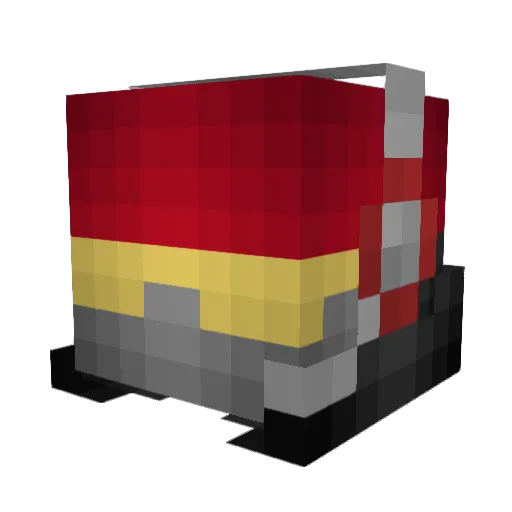 BackKiwi Minecraft avatar head, 3D render