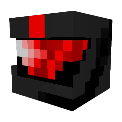 BackLash1079 Minecraft avatar head, 3D render