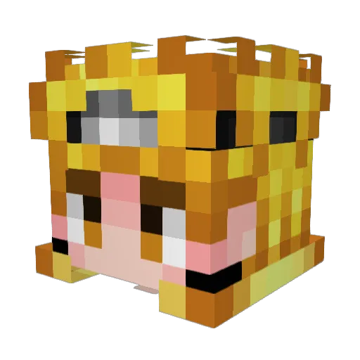 Backstaber21sav Minecraft avatar head, 3D render
